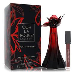 Christian Siriano Ooh La Rouge Exclusif Eau De Parfum Spray + 0.21 oz  Red Lip Gloss By Christian Siriano