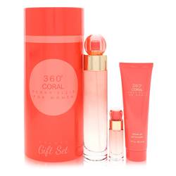 Perry Ellis 360 Coral Gift Set By Perry Ellis